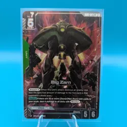 Big Zam GD01-027 R+ | ENGLISH | Gundam Card Game, Newtype Rising NM - Image 3