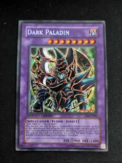 YuGiOh Dark Paladin DMG-001 Limited Edition Secret Rare - Image 1