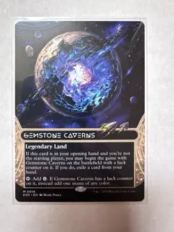 Genstone Caverns - 0016 - MTG: Edge of Eternities: Stellar Sights - Borderless - Image 1