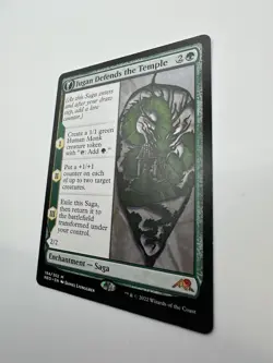 MTG TCG Jugan Defends the Temple Kamigawa: Neon Dynasty Regular - Image 2