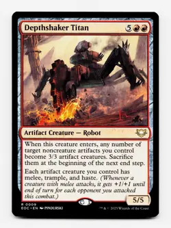 Depthshaker Titan [Commander: Edge of Eternities] MTG Magic NM/M 🔥 - Image 3