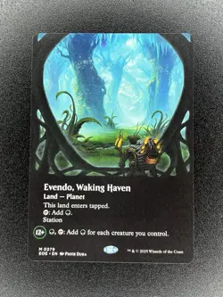 Evendo, Waking Haven (Borderless) 0279 Edge of Eternities Regular Mtg - Image 1