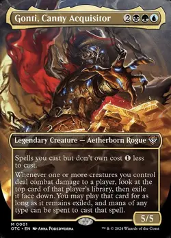 Gonti, Canny Acquisitor Borderless OTC 1 Mythic Rare MTG - Image 1