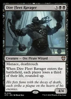 Dire Fleet Ravager OTC 132 Mythic Rare MTG - Image 1