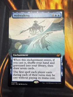 MtG EoE Weftwalking #330 Extended Art Non-Foil - Image 1