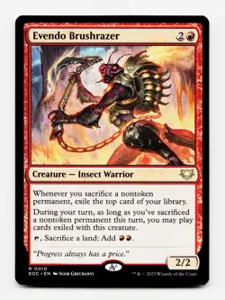 Evendo Brushrazer [Commander: Edge of Eternities] MTG Magic NM/M 🔥 - Image 3