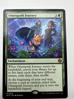 MTG TCG Omenpath Journey Outlaws of Thunder Junction: the Big Score Regular - Image 1