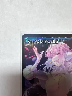 FOIL Starfield Vocalist (Showcase) Edge of Eternities Mtg NM In Hand 359 English - Image 2