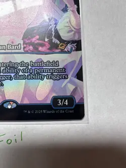 FOIL Starfield Vocalist (Showcase) Edge of Eternities Mtg NM In Hand 359 English - Image 4