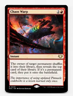 Chaos Warp [Commander: Edge of Eternities] MTG Magic NM/M 🔥 - Image 1