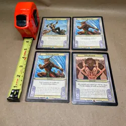 Lot of 4 MTG Magic the Gathering Vanguard Oversized Tahngarth Multani Gerrard - Image 1