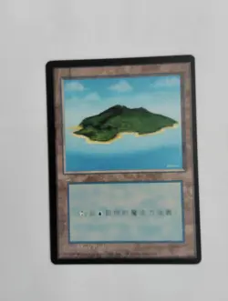 1 x MTG T-Chinese 4E BB Island --- N/M - Image 1