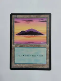 1 x MTG T-Chinese 4E BB Island --- N/M - Image 1