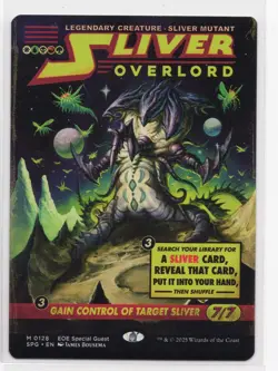 MTG Special Guests EOE M Sliver Overlord #0128 - Image 1