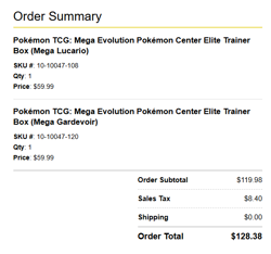 PRESALE Pokemon Center Mega Evolutions ETB Set of 2 CONFIRMED - Image 2