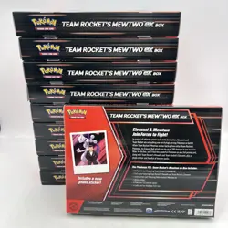 10x Pokemon TCG: Team Rocket's Mewtwo ex Box Sealed and Brand New - Image 2