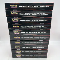 10x Pokemon TCG: Team Rocket's Mewtwo ex Box Sealed and Brand New - Image 3