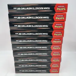 10x Pokemon TCG: Team Rocket's Mewtwo ex Box Sealed and Brand New - Image 5