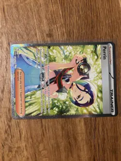 Pokemon Perrin Full Art Trainer Twilight Masquerade Holo 220/167 Mint - Image 2