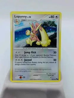 Pokemon TCG Lopunny 9/17 - SWIRL POP Series 9 Cosmos Holo NM 0408#283 - Image 1