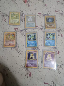 1999 holographic pokemon cards.. 13 holographic cards including a 1st edition. - Image 1