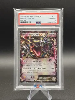 PSA 10 Rayquaza EX Promo 122/XY-P Japanese Emerald Break Pokemon 2015 US Seller - Image 1