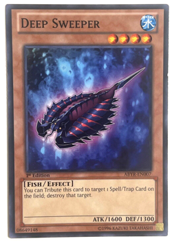 YuGiOh! - Deep Sweeper - ABYR-EN007 - 1st Edition - Common - Image 1