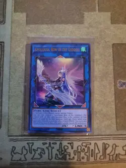 YUGIOH APOLLOUSA BOW OF THE GODDESS RA02-EN040 ULTRA 1ST ED NM ALT ART - Image 1