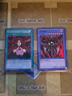 YUGIOH CHAKRA + RESURRECTION OF CHAKRA NUMH SUPER 1ST ED NM - Image 1