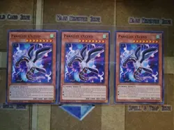 YUGIOH 3X PARALLEL EXCEED ETCO-EN001 COMMON 1ST ED NM - Image 1