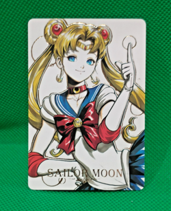 Sailor Moon Usagi Tsukino Premium Anime GOLD FOIL NAME Waifu Art Card - Image 1