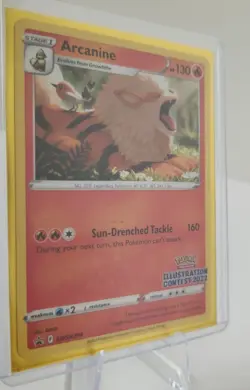 Arcanine - SWSH304 Illustration Contest 2022 Promo Pokemon Card - Image 2