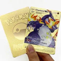 Pokemon Shiny Charizard VMAX SV107/SV122 Gold Card - USA SELLER - Image 1