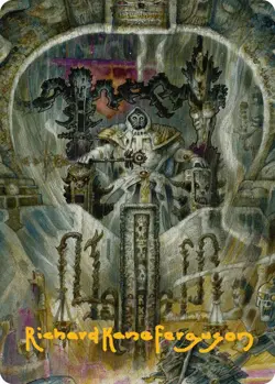 Gonti, Night Minister Art Card (Gold-Stamped Signature) [Aetherdrift Art Series - Image 1