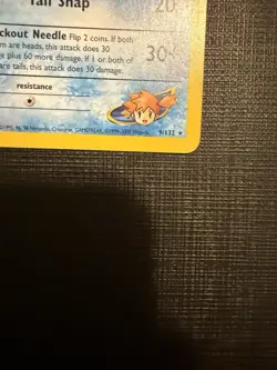 Prerelease Misty's Seadra 9/132 Gym Heroes Holo Rare Vintage Pokemon Card - NM - Image 4