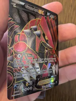 Pokemon TCG Groudon EX Dark Explorers Full Art Ultra Rare Holo Card 106/108 - Image 2