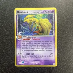 Ninetales (Delta Species) 8/101 Holo Rare Dragon Frontiers Pokemon Card LP - Image 1