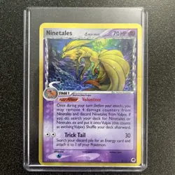 Ninetales (Delta Species) 8/101 Holo Rare Dragon Frontiers Pokemon Card LP - Image 3