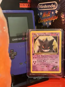 Pokemon TCG Sabrina's Gengar Gym Challenge 29/132 1st Edition Rare Card - Image 1