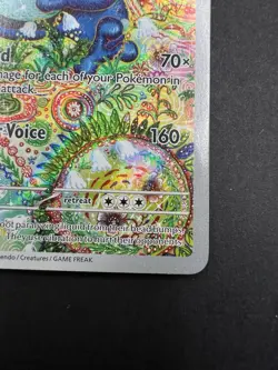 Seismitoad Black Bolt Holo 105/086 Illustration Rare Pokemon TCG Card NM - Image 3