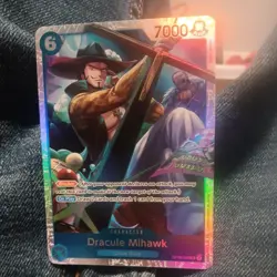 X2 One Piece Card Game TCG Dracule Mihawk OP09-048 SR NM Condition - Image 1