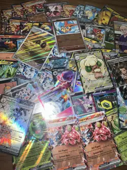 45 Pokemon Card Lot, illustration rare, EX/ Full Arts, promos, Pokeballs. NM+ - Image 1