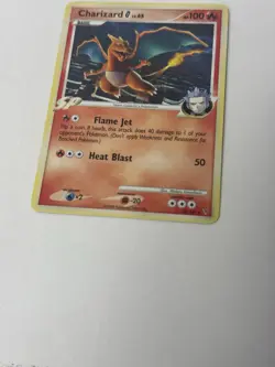 Pokemon Charizard Card - Flame Jet & Heat Blast SP Lv. 65 HP100 - Image 2