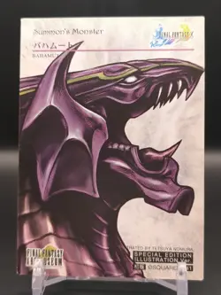 Bahamut #S-41 FINAL FANTASY X Art Museum Card SQUARE 2003 Japan TCG CCG - Image 2
