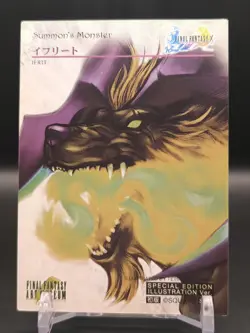 Ifrit #S-37 FINAL FANTASY X Art Museum Card SQUARE 2003 Japan TCG CCG - Image 2