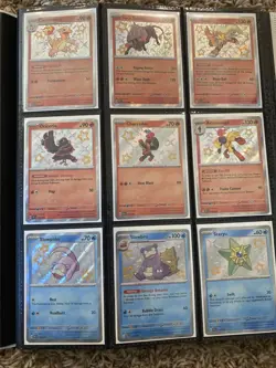 Pokemon Paldean Fates Baby Shiny Complete Set With Bonus Cards & Binder - Image 3