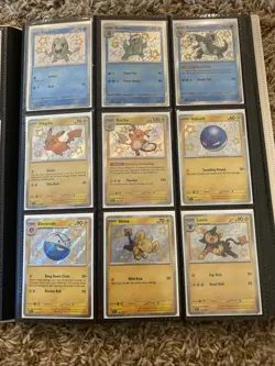 Pokemon Paldean Fates Baby Shiny Complete Set With Bonus Cards & Binder - Image 5