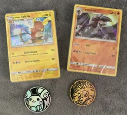 Pokemon Sun & Moon Trainer Kit Lycanroc & Alolan Raichu Decks 30 Card ea SEALED! - Image 1