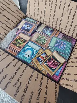 Huge YUGIOH YU-GI-OH Card Lot Over 12lbs Of Bulk Approximately 3000 Cards - Image 1