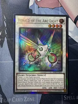 RA01-EN031 Herald of the Arc Light Prismatic Ultimate Rare 1st Edition YuGIOh - Image 1